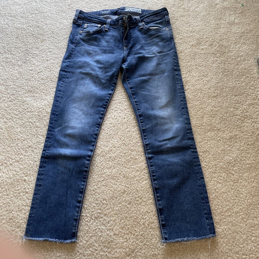 Adriano Goldschmied AG The Stilt Cigarette Crop Jeans Women's Size 28 Excellent